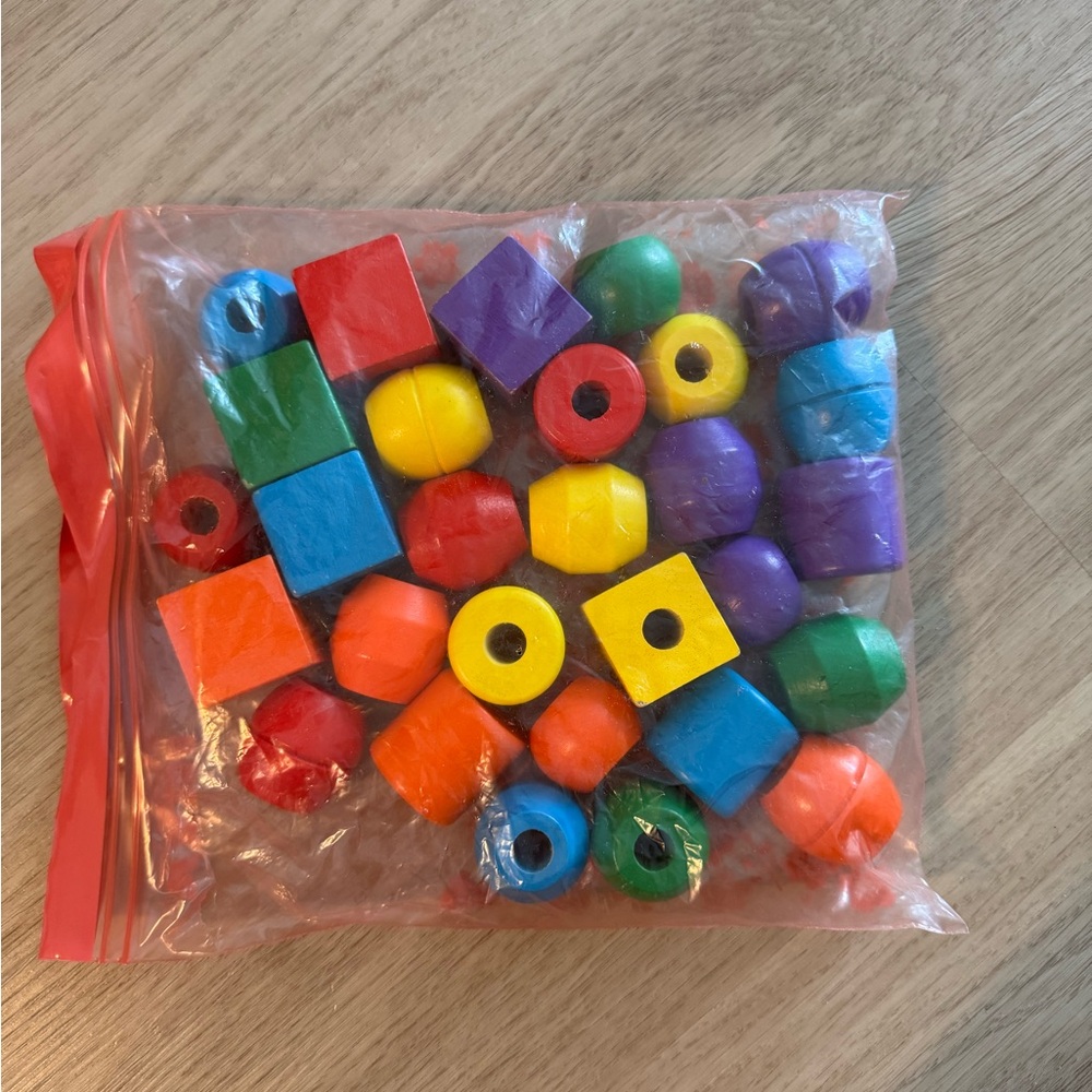 Wooden Sorting and Stacking Toy Set - Picture 9 of 12